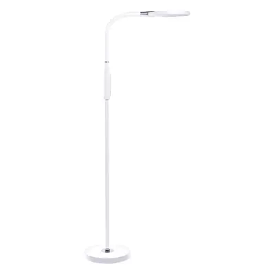 LED Floor Lamp CASSIOPEIA With Dimmer Metal White