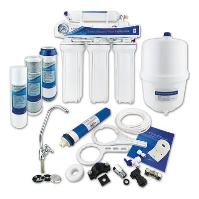 Finerfilters Stage Domestic Under Sink Reverse Osmosis System With Fluoride Removal (50 GPD)