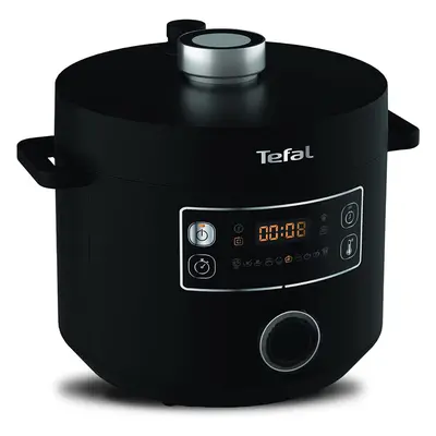 Tefal Turbo Cuisine CY754840 Electric Pressure Cooker - 4.8L / Black, Plastic, W, portions