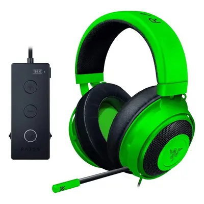 (Green) Razer Kraken Tournament Edition, Wired Esports Gaming Headset with Full Audio Control an