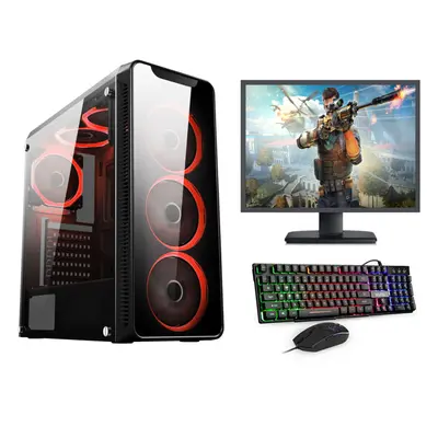 FCS Fast Gaming PC Full Setup Core i7-4770 16GB 1TB Windows 4GB GTX1050TI