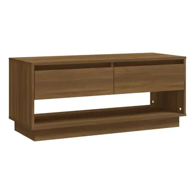 (brown oak) vidaXL TV Cabinet Chipboard Home Lowboard Hifi Cabinet TV Stand Multi Colours