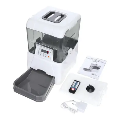 10.65L Autoxic Pet Smart Feeder With Voice Record Pets food Bowl For Big Medium Dog Cat LCD Scre