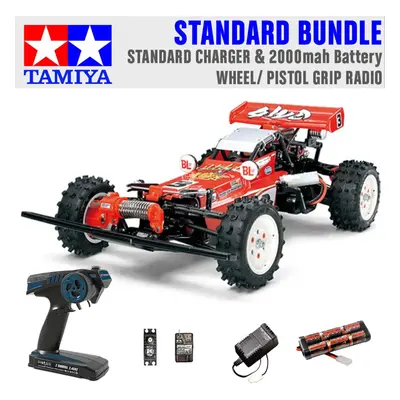 TAMIYA RC Hot Shot 1:10 Standard Wheel Radio Bundle