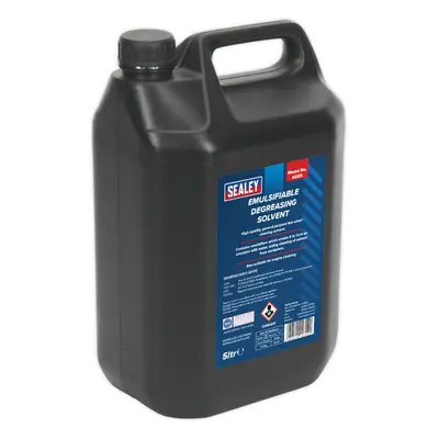 5L Emulsifiable Degreasing Solvent - Suitable for Engine Cleaning - Low Odour