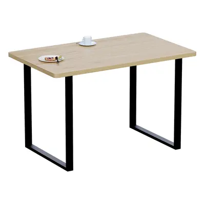 (Oak) Seater Home Kitchen Dining Table U Shape Legs