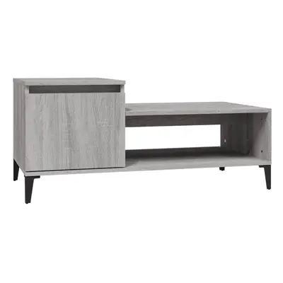 (Grey sonoma) vidaXL Coffee Table Engineered Wood Side Sofa Accent Couch Table Multi Colours