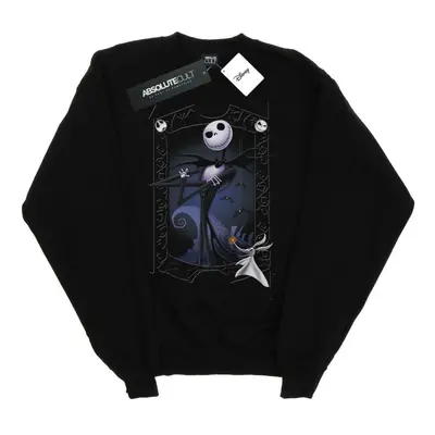 (5XL, Black) Disney Mens Nightmare Before Christmas Pumpkin King Sweatshirt