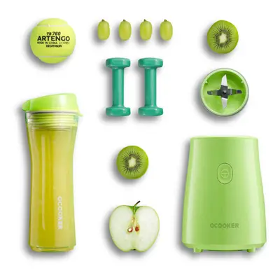 (Green) Electric Juicer Vegetables Blender Maker Juice Extractor Baby Food Milkshake