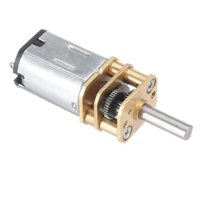 5Pcs 10MM-GM12N20 12V 75RPM R-Angle Micro DC Reduction Gear Motor For Electric Screw Driver