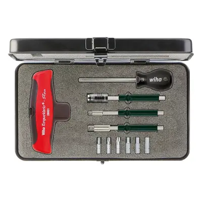 Wiha 2893S01 TorqueVario-STplus T-Handle Torque Tool Set, Piece