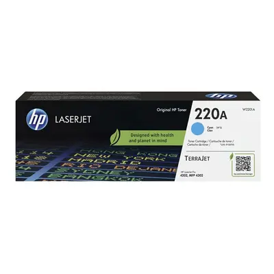 HP 220A - Cyan - original - LaserJet - toner cartridge (W2201A) - for Color LaserJet Pro MFP 430