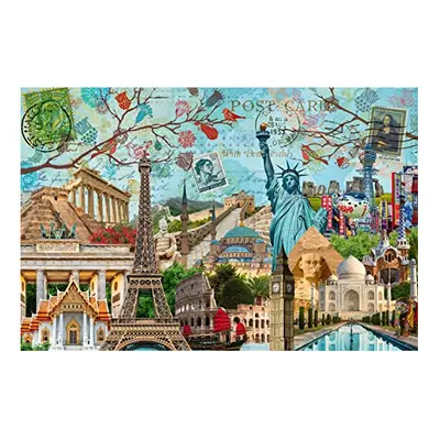 PUZZLE Big City Collage Puzzle for Adults Pieces