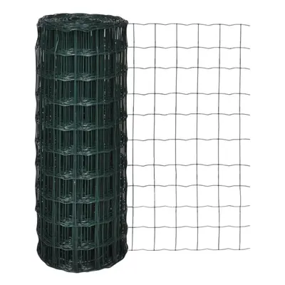 vidaXL Euro Fence 25x1.0m with 100x100mm Garden Mesh Panel Screen Barrier