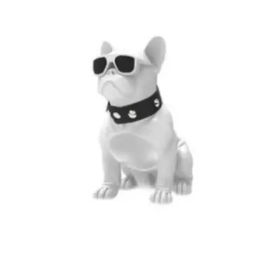 Portable bluetooth speaker, french bulldog double speaker m10 bluetooth speaker dog bass speaker