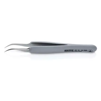 Draper RUBBER TWEEZERS ESD S/STEEL 13224 ESD Precision Tweezers with rubber handles ESD