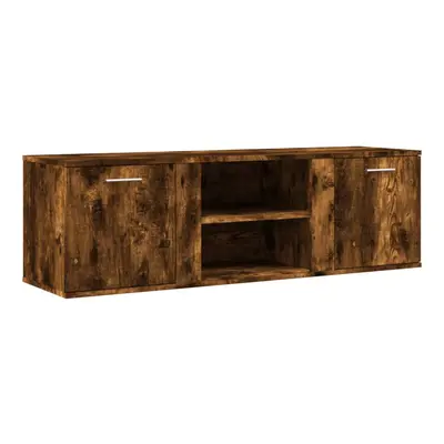 vidaXL TV Cabinet TV Stand Media Cabinet TV Unit Smoked Oak Engineered Wood