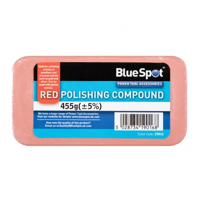 Polishing Compound Blocks Buffing 500g Red Bluespot BS19016