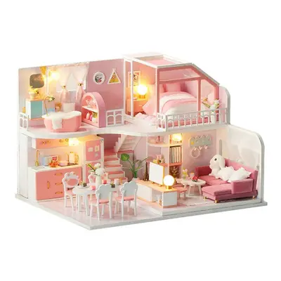 DIY Wooden Miniature Dollhouse Kit