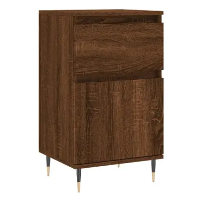 (brown oak, pcs) vidaXL Sideboard Storage Cabinet Cupboard Side Cabinet White Engineered Wood