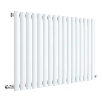 Horizontal Single Panel Radiator - 600mm x 992mm - BTU - Gloss White- Balterley