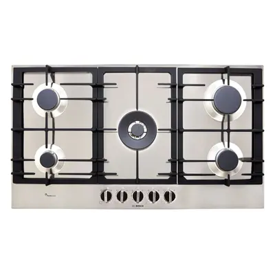 Bosch Serie PCR9A5B90 92cm Gas Hob - Stainless Steel