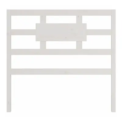 (white, 105.5 x x cm) vidaXL Solid Wood Pine Bed Headboard Wooden Bed Header Multi Colours/Sizes