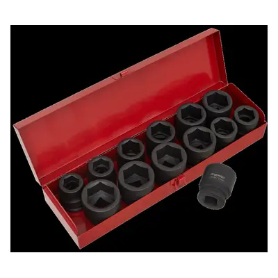 Impact Socket Set 13pc 3/4"Sq Drive Metric/Imperial