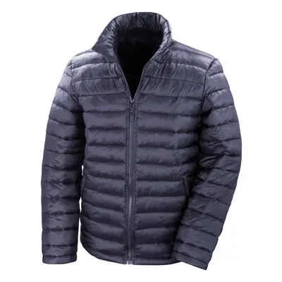 (2XL, Navy Blue) Result Mens Ice Bird Padded Winter Jacket (Water Repellent & Windproof)