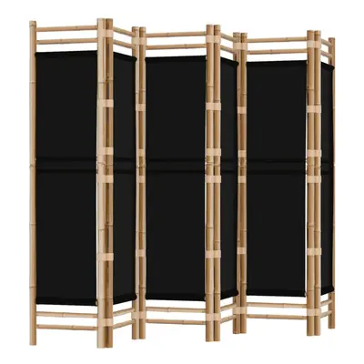 (black, x cm) vidaXL Folding Panel Room Divider Privacy Screen Black/Cream White Multi Sizes