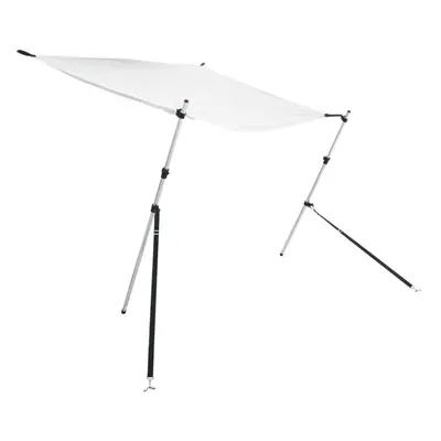 (white, x x (113-182,5) cm) vidaXL T-Top Shade Extension T-Top Bow Shade UV Protection Bow Area 