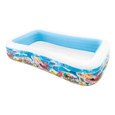 Intex Swim Centre Family Pool Inflatable Pool Above Ground Pool Sealife Design