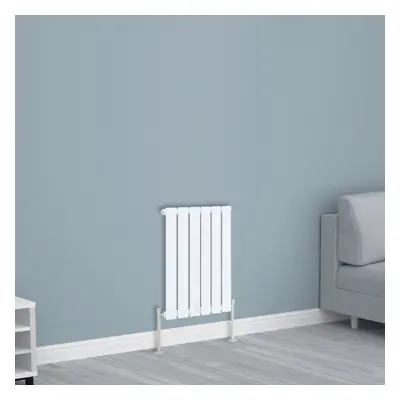 (600x408mm Single, White) NRG Horizontal Vertical Flat Panel Designer Radiator Central Heating R