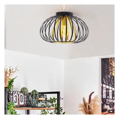 Metal Lantern Shape E27 1-Light Ceiling Light