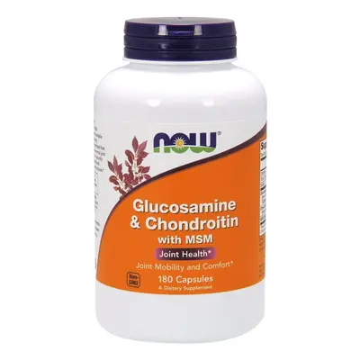 NOW Foods Glucosamine & Chondroitin with MSM, caps