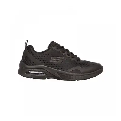 (12.5 (Children's)) Microspec Max | Black Textile & Trim | Childrens School Trainers