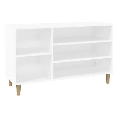 (White) vidaXL Shoe Cabinet Engineered Wood Shoe Storage Shelf Organiser Multi Colours