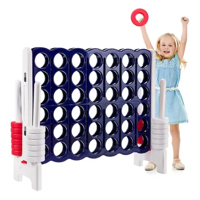 Giant in A Row Jumbo 4-to-Score Giant Game Set w/42 Jumbo Rings