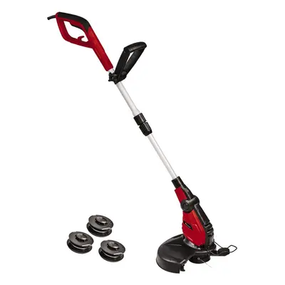 Einhell Electric Garden Strimmer with Thread Spools - 30cm Auto Line-Feed Grass Trimmer, Alumini