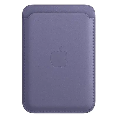 Apple Leather Wallet Accessory with MagSafe for iPhone - Wisteria