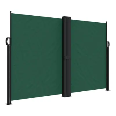 (dark green, x cm) vidaXL Retractable Side Awning Outdoor Privacy Screen Shade Cream 180x1000 cm