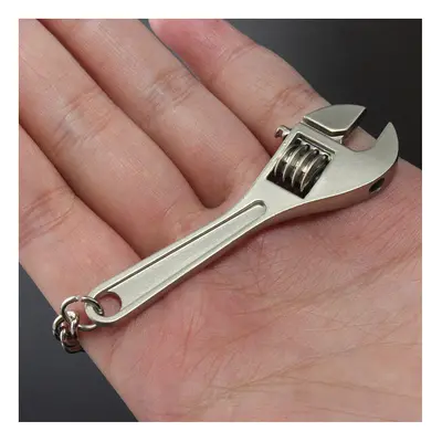 Creative Mini Tool Model Wrench Spanner Key Chain Ring