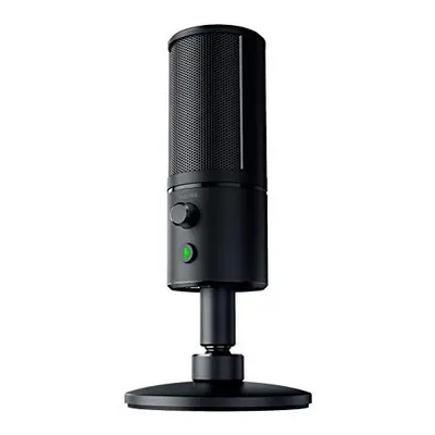 Razer Seiren X USB Streaming Microphone: Professional Grade - Built-In Shock Mount - Supercardio