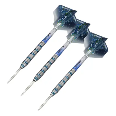 (23g, Grey/Blue/White) Unicorn T95 Core Tungsten Darts Set (Pack of 3)