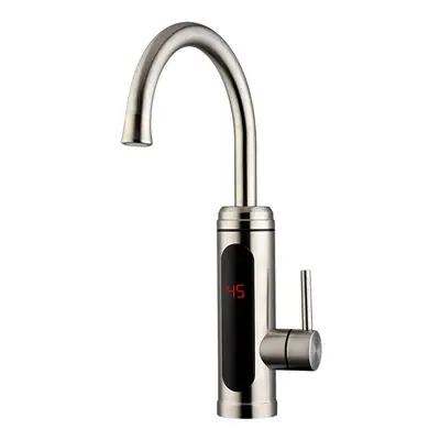 Electric Water Temperature Display Kitchen Tankless Instant Hot Faucet 3000W