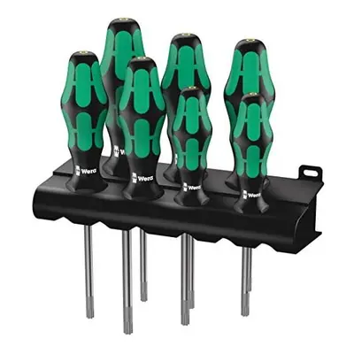 Wera Kraftform Plus 367/7 TORX HF (Holding Function) Screwdriver Set, TX8 to TX30, 6-Piece