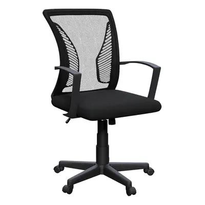 (Black) Airdrie Mesh Office Desk Chair for Home Work Study