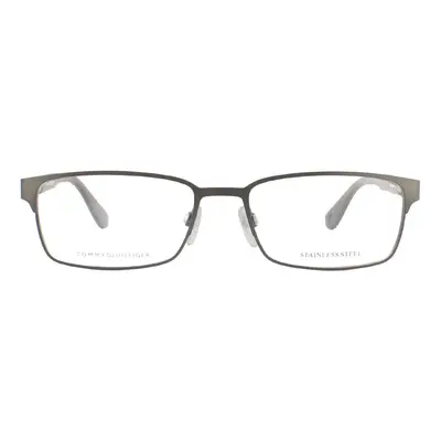 Tommy Hilfiger Glasses Frames TH R80 Matte Dark Ruthenium Men