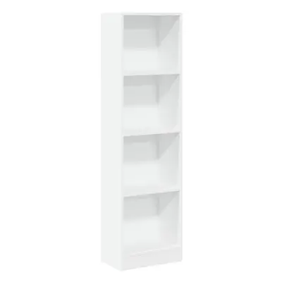 (white, x x cm) vidaXL Book Cabinet Display Rack Bookshelf Storage Shelf Rack Engineered Wood