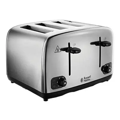 Russell Hobbs Slice Toaster with Perfect Toast Technology for improved evenness (Wide slots, Lif